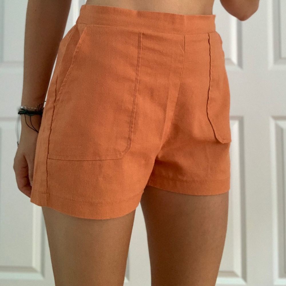 Creamsicle Orange Shorts